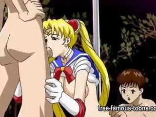 Sailormoon hentai orgiya
