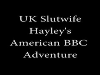 ON UK slut wife Hayley shared with American BBC