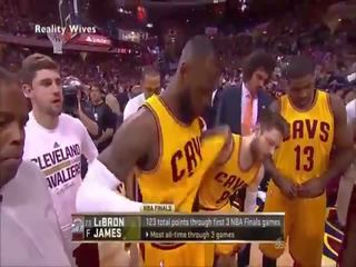 Lebron james accidental spectacole pula pe televizor