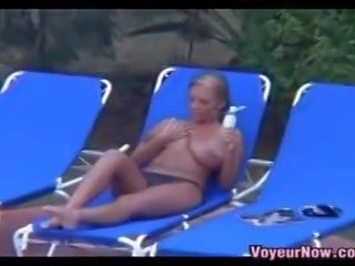 Model With Big Tits Secretly Recorded