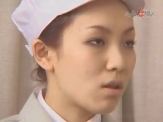 Sexy Japanese Nurses Giving BJs To Horny Patients