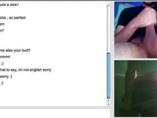 Omegle adventures 4 - entreprise seins et hairbrush en chatte