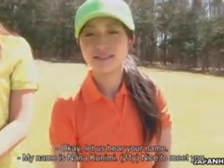 美しい ゴルフ 女性 ナナ kunimi 作る a 間違い と 今 彼女
