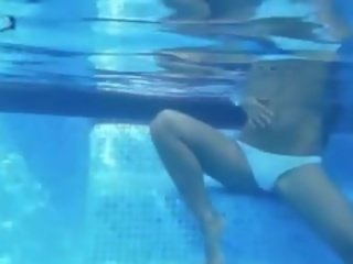 Underwater Tease Of Beautiful Boobs