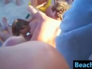 Fucking In Public At The Beach