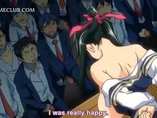 Gigantyczne wrestler hardcore pieprzenie za słodkie anime dziewczyna