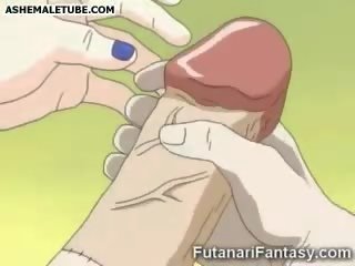 Hentai futanari 2 pēdas dzimumloceklis