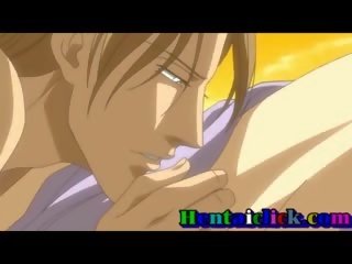 Hentai homosexual guaperas al aire libre anal polla bombeo