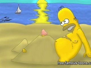 Simpsons هنتاي الاباحية