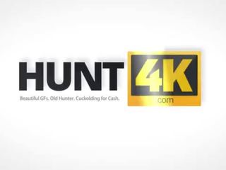 HUNT4K&period; desirable hottie is sick of poor sweetheart and wants cash